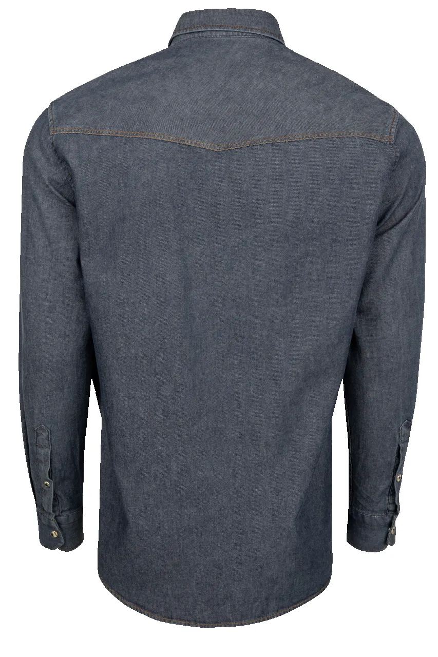 Garnet Snap Front Shirt - Dark Indigo sold by Pinto Ranch product image thumbnail 2