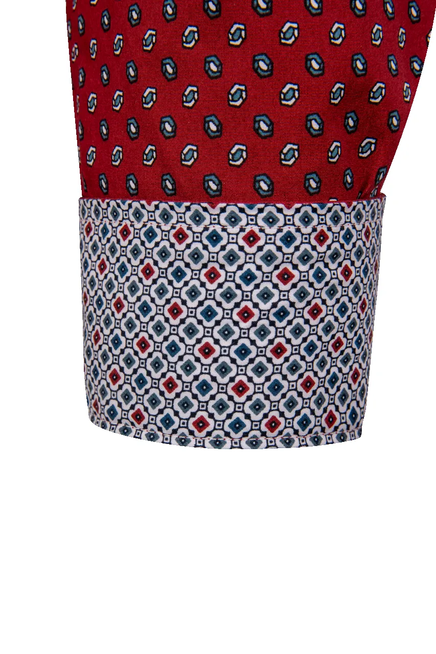 Cinch Button-Front Shirt - Deep Red sold by Pinto Ranch product image thumbnail 3