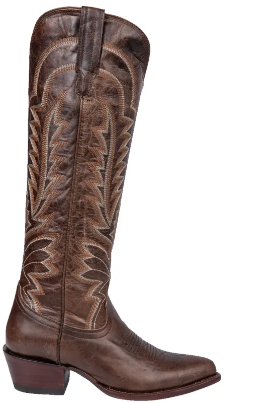 Tecovas Abby Cowgirl Boots - Mocha sold by Pinto Ranch