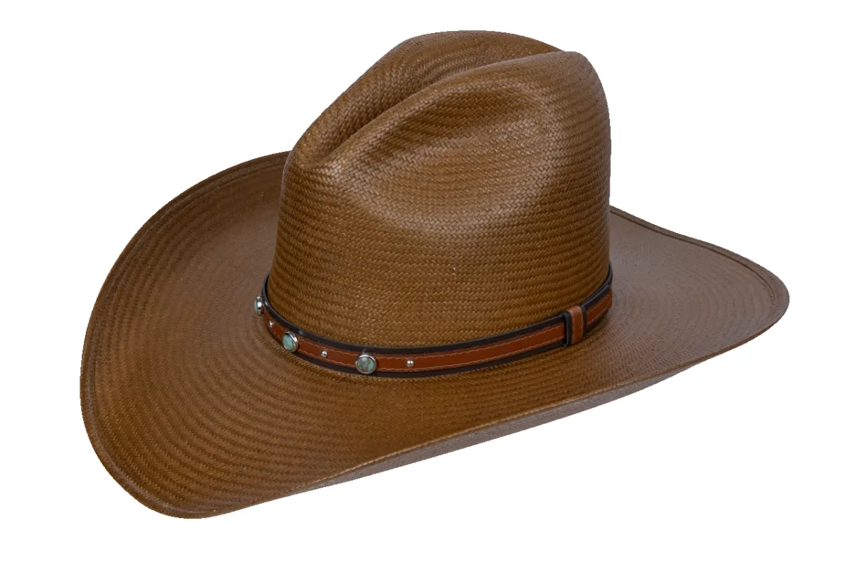 Stetson Bellmont Straw Hat made by Stetson
