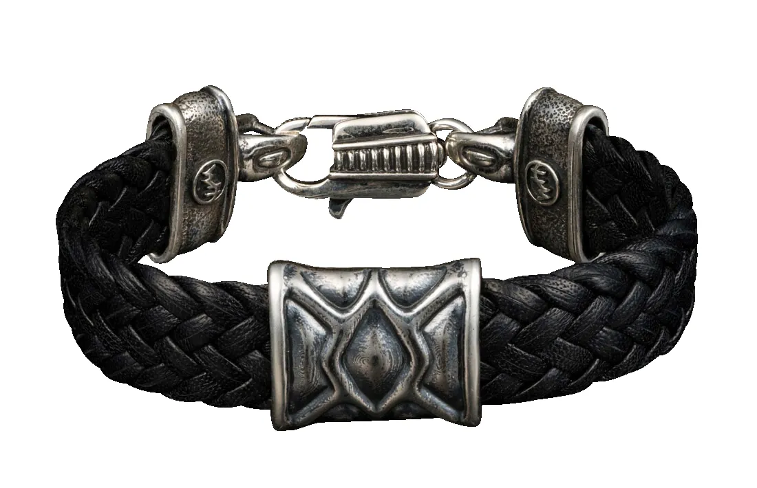 William Henry Black Rhomb Bracelet sold by Pinto Ranch