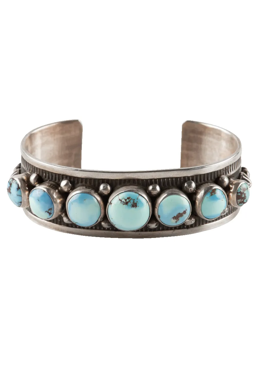 Golden Hills Turquoise Cuff Bracelet sold by Pinto Ranch