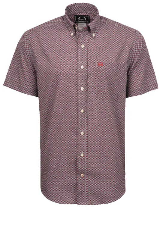 Cinch Arena Flex Button-Front Shirt - Multi made by Cinch