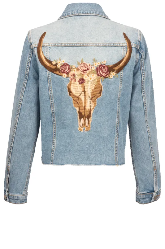 Driftwood Mesa Rosa Stretch Denim Jacket made by DRIFTWOOD