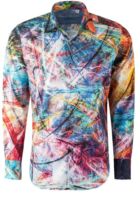 Robert Graham Erosion Button-Front Shirt made by Pinto Ranch