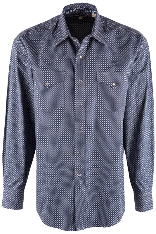 Stetson Blue Diamond Western Shirt made by Stetson