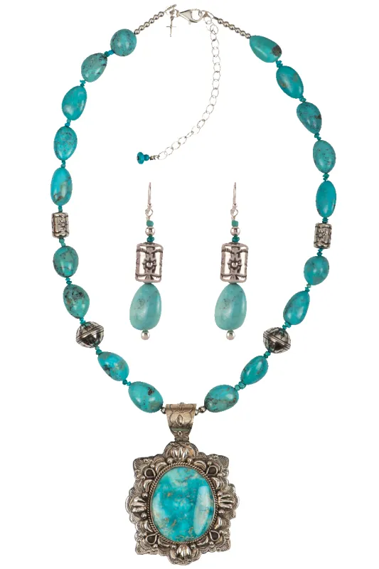 Sweet Tea Jewelry Betta Lee Pendant Set made by Pinto Ranch