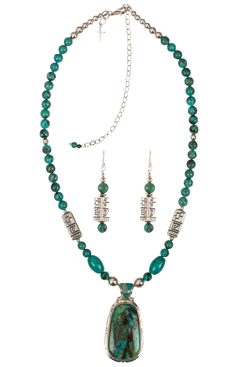 Sweet Tea Jewelry Turquoise Bale Set sold by Pinto Ranch