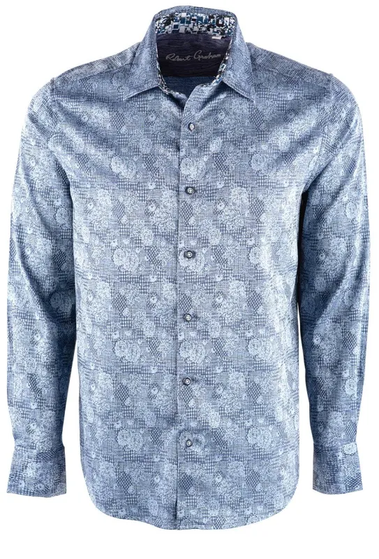 Robert Graham New Castle Sport Long Sleeve Button-Front Shirt made by Robert Graham