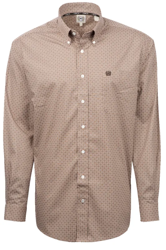 Cinch Button-Front Shirt - Khaki made by Cinch