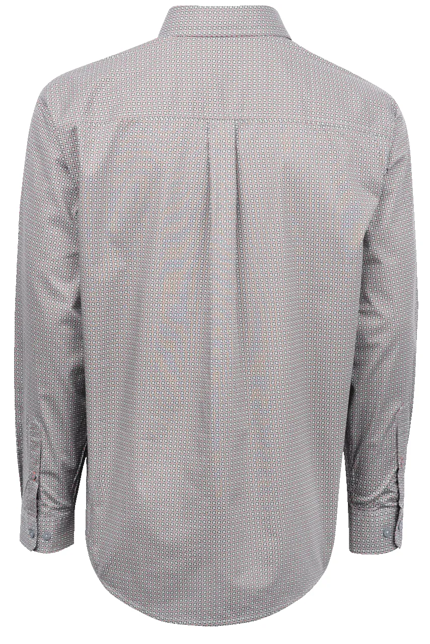 Cinch Grid Print Button-Front Shirt - Gray sold by Pinto Ranch product image thumbnail 2