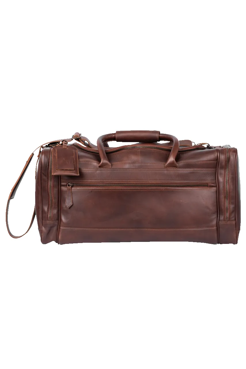 Madison Creek Leather Weekender Bag sold by Pinto Ranch