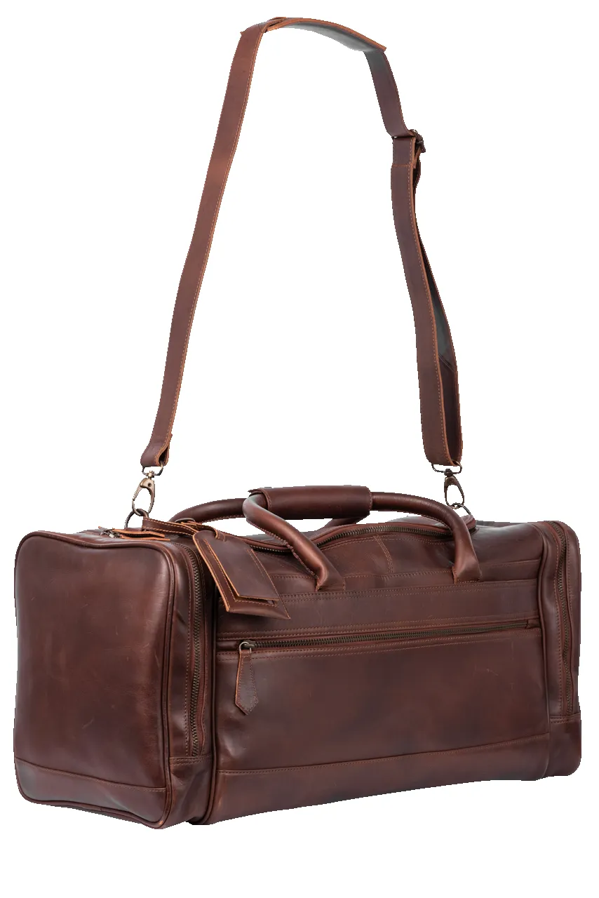 Madison Creek Leather Weekender Bag sold by Pinto Ranch product image thumbnail 3