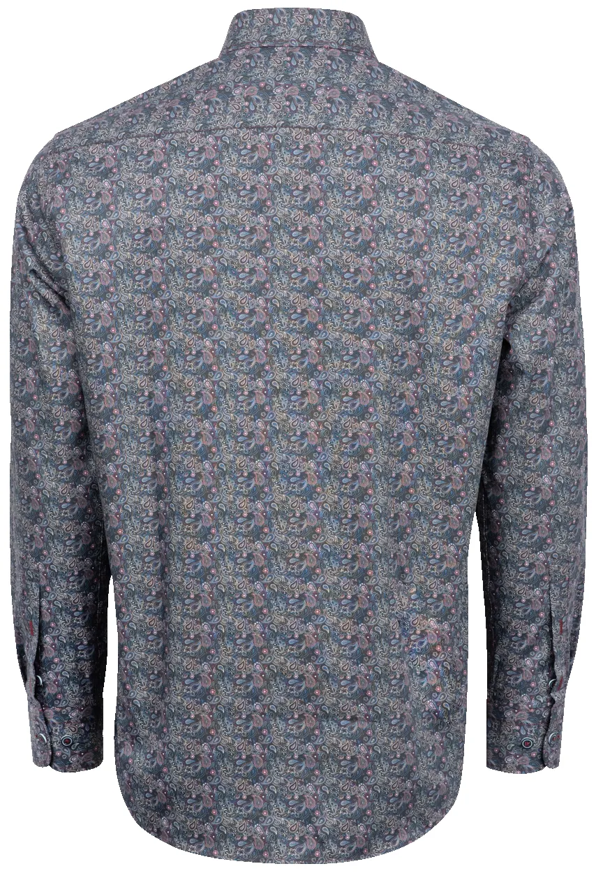 Pinto Ranch YY Collection Button-Front Sport Shirt - Multi sold by Pinto Ranch product image thumbnail 2