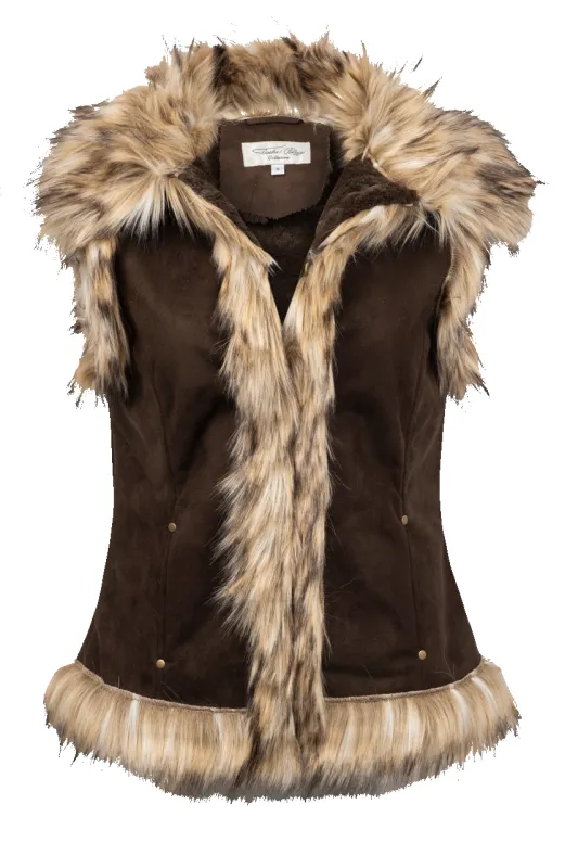 Tasha Polizzi Luxe Fur Vest sold by Pinto Ranch