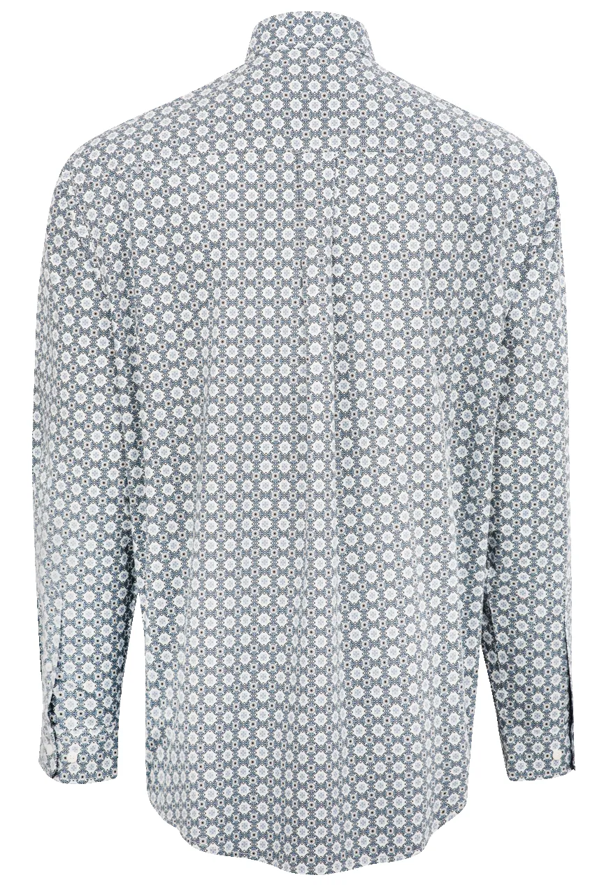 Cinch Foulard Print Button-Front Shirt - Blue sold by Pinto Ranch product image thumbnail 2