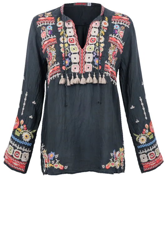 Johnny Was Coriander Blouse sold by Pinto Ranch