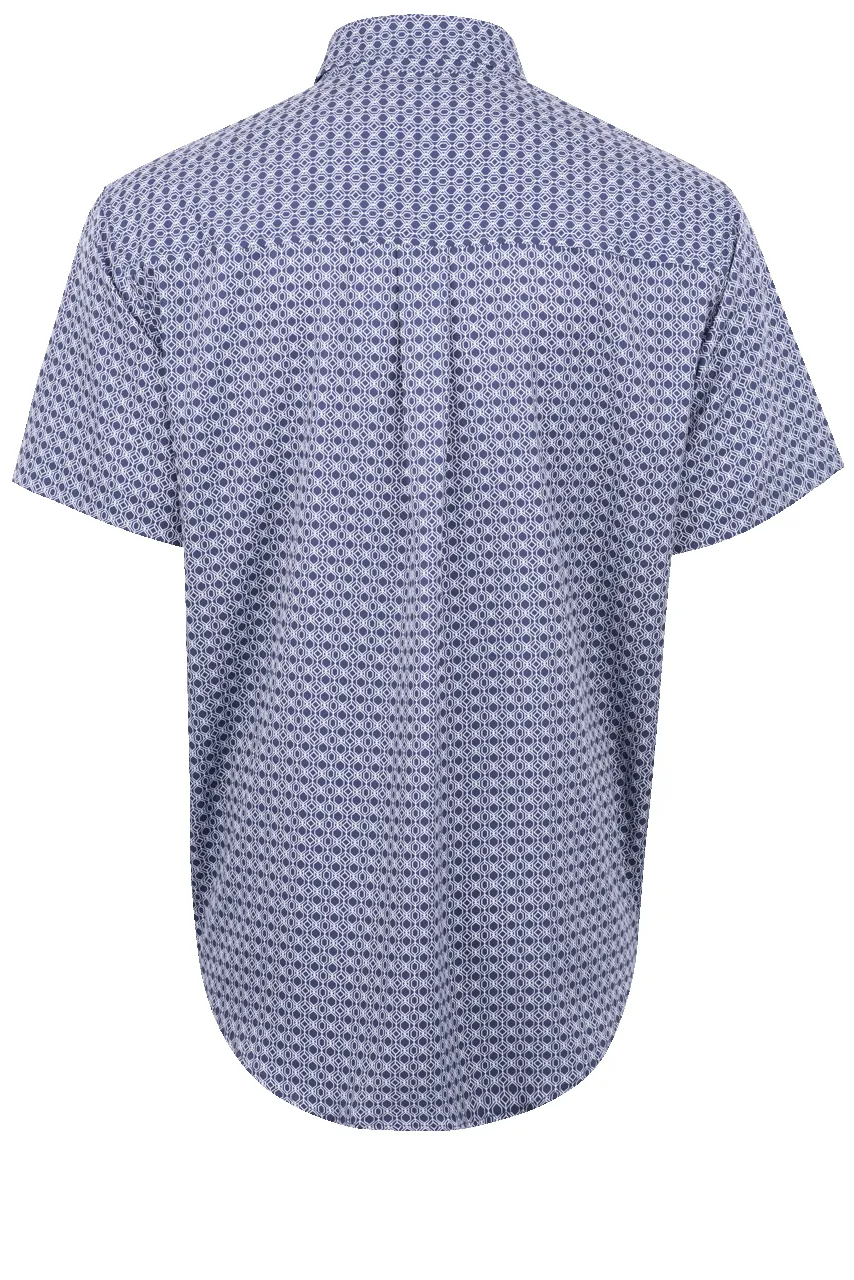 Cinch Arenaflex Button-Front Shirt - Navy sold by Pinto Ranch product image thumbnail 2