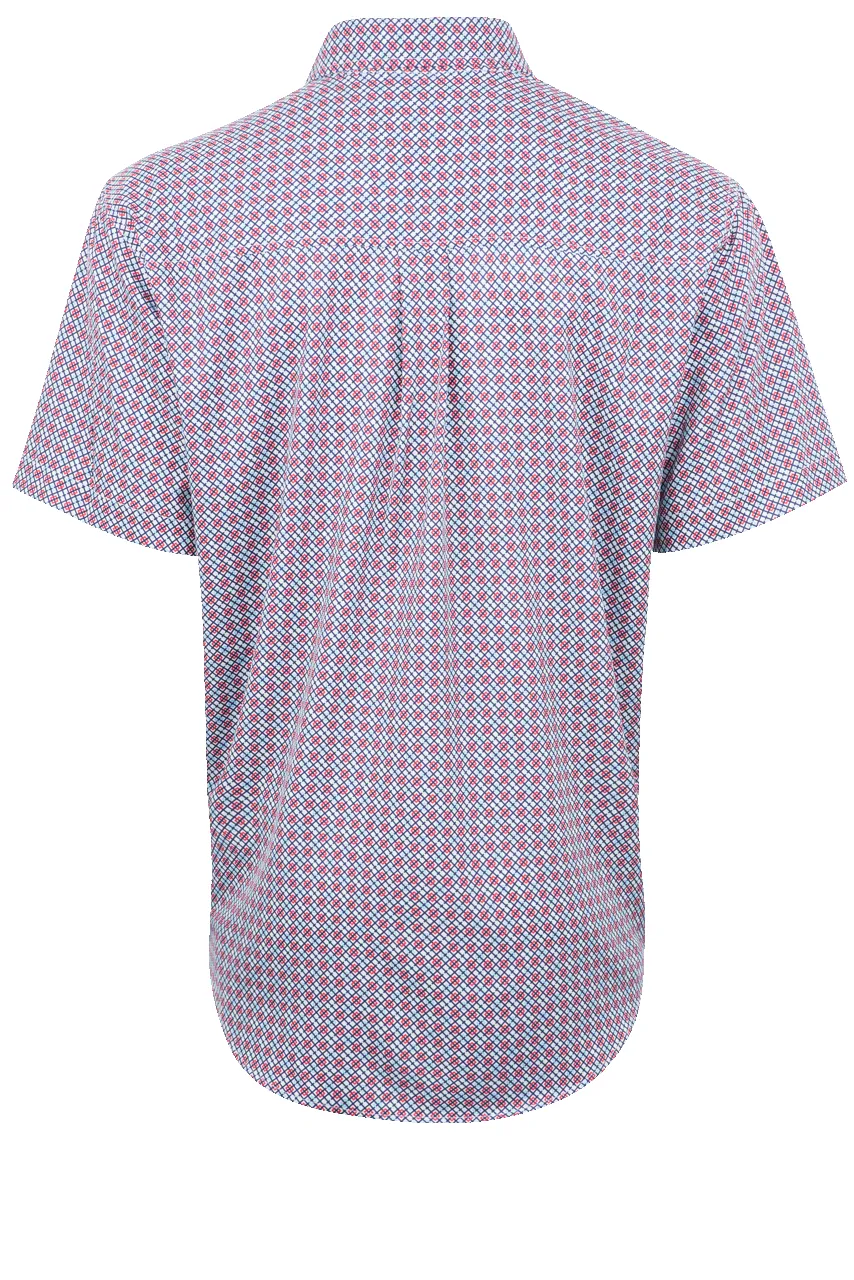 Cinch Arenaflex Button-Front Shirt - Argyle Print sold by Pinto Ranch product image thumbnail 2