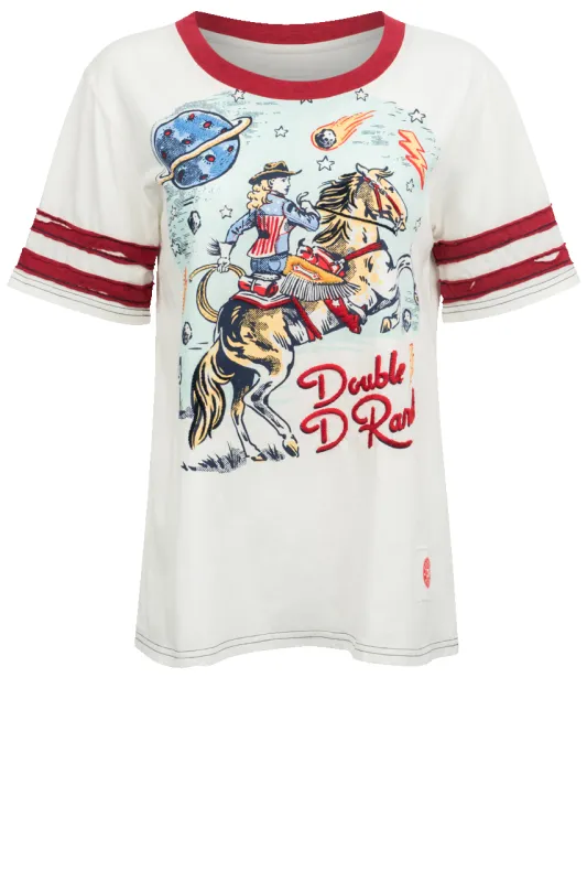 Double D Ranch Skyline Bucker Top made by Double D Ranch