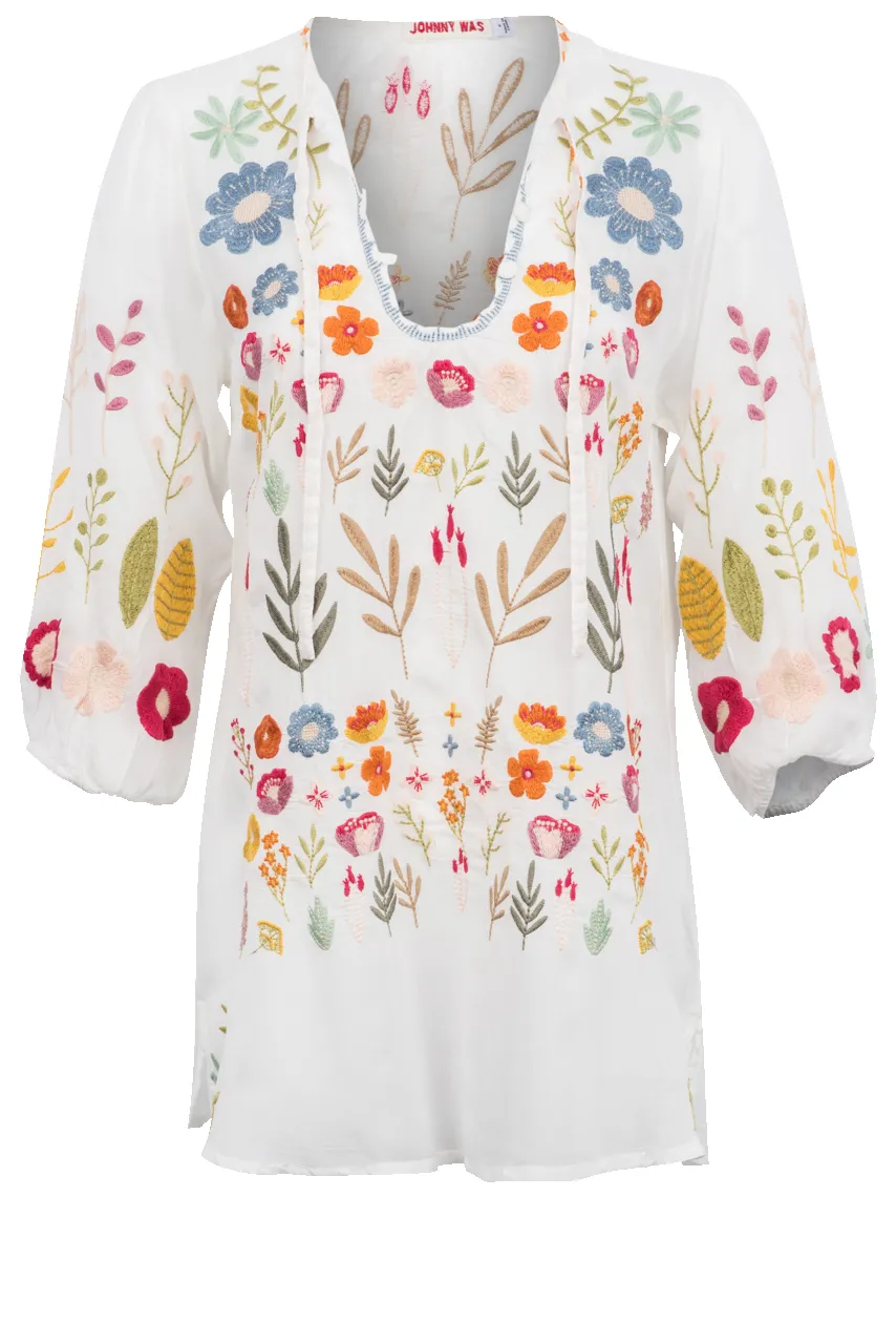 Johnny Was Mikah Tunic Top sold by Pinto Ranch