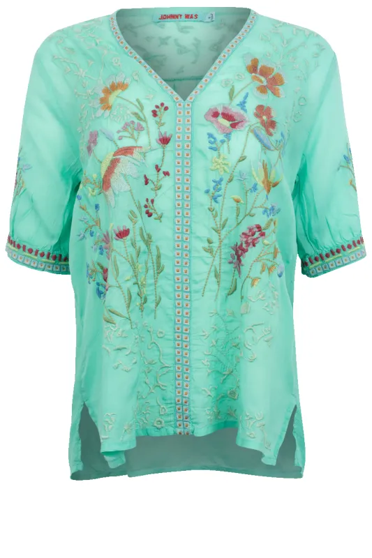 Johnny Was Cosette Blouse sold by Pinto Ranch