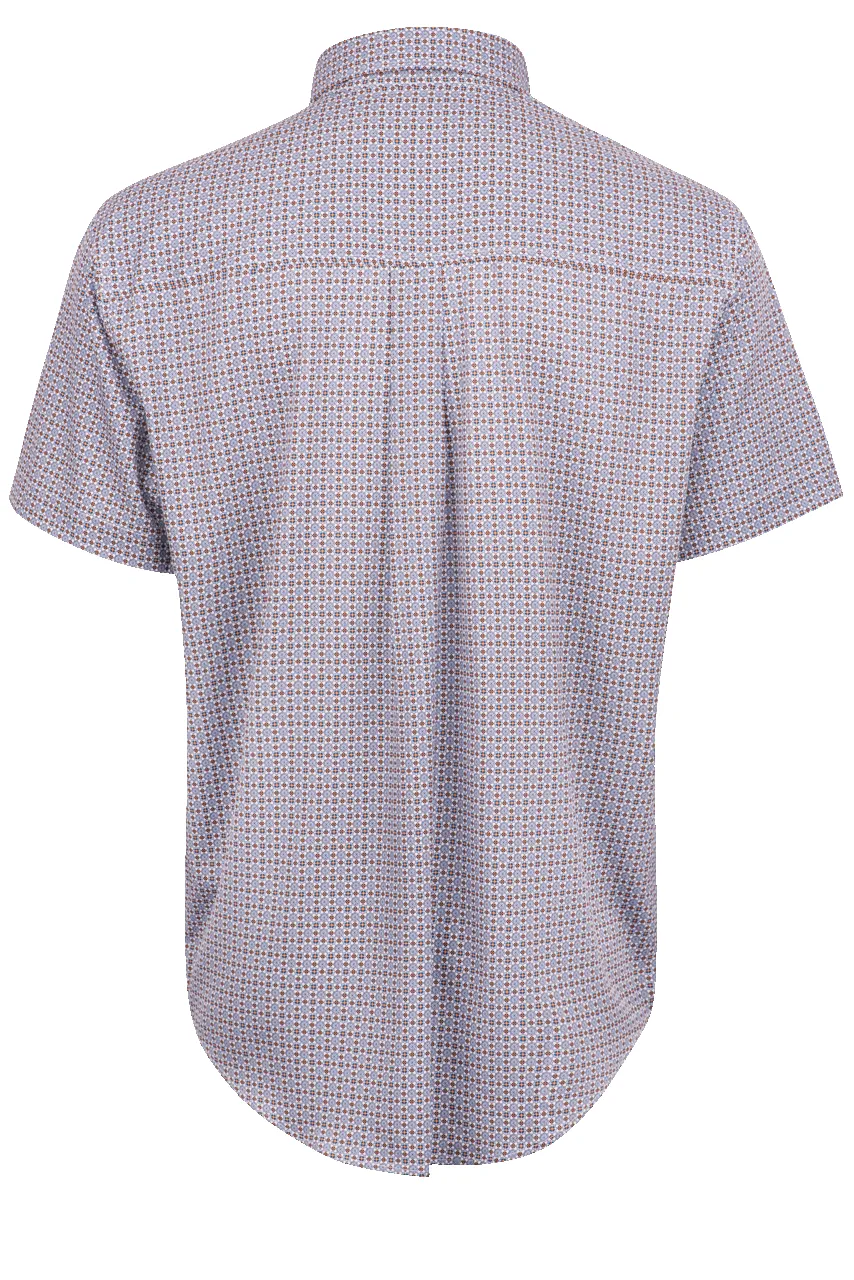 Cinch Arenaflex Button-Front Shirt - White Foulard Print sold by Pinto Ranch product image thumbnail 2