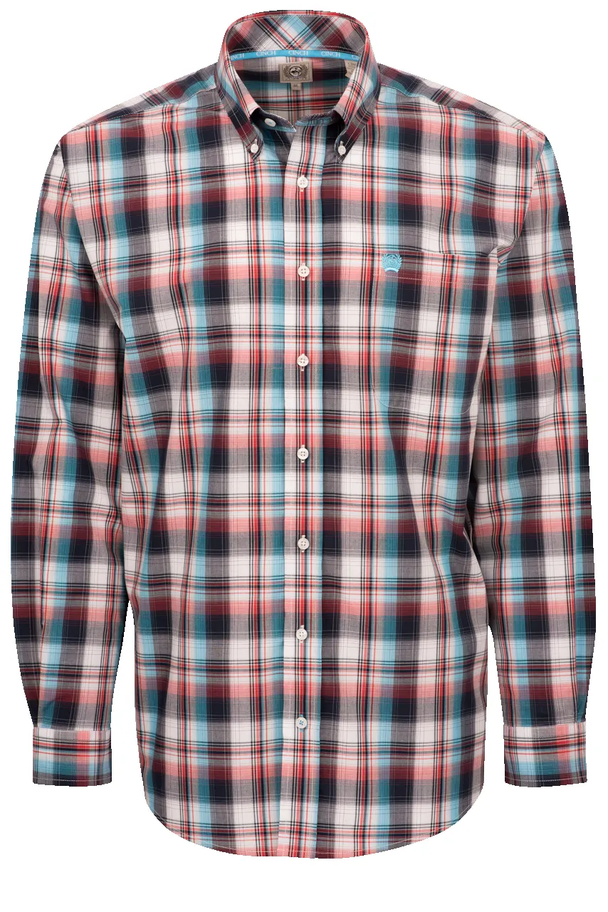 Cinch Woven Plaid Button-Front Shirt - Multi sold by Pinto Ranch