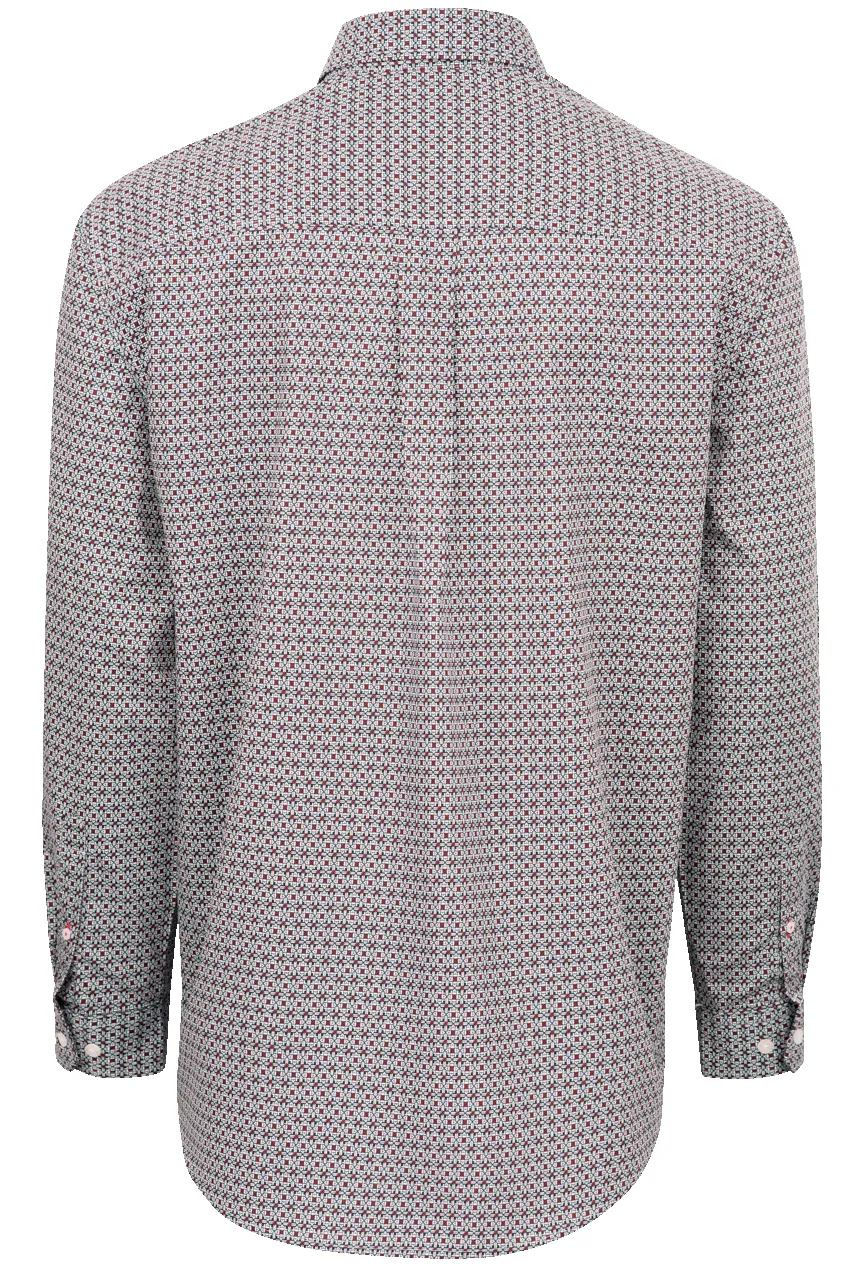 Cinch Foulard Print Button-Front Shirt - Blue sold by Pinto Ranch product image thumbnail 2