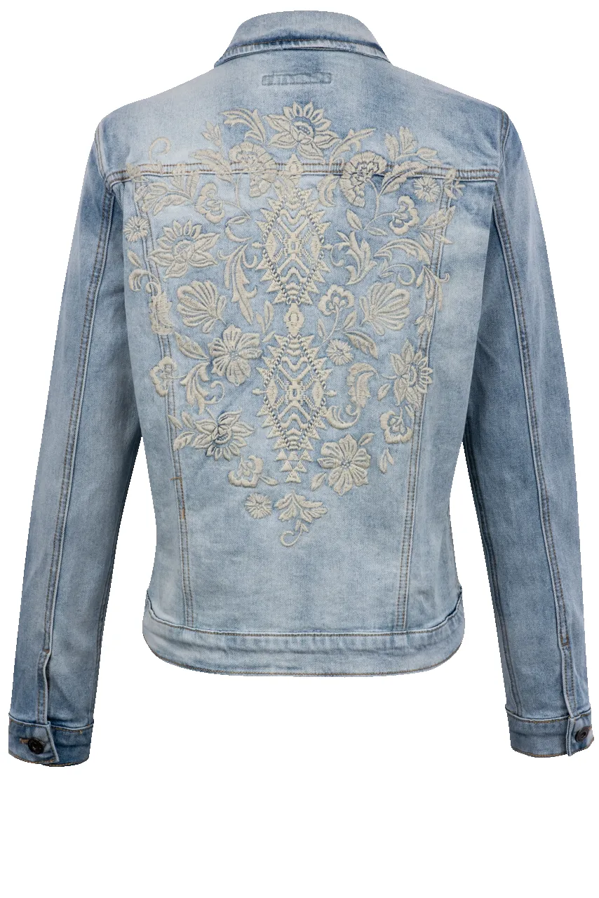 Stetson Women's Floral Denim Jacket sold by Pinto Ranch