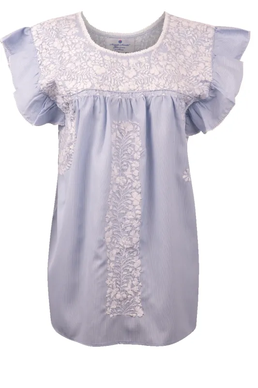 Margarita Mercantile Embroidered Sara Top made by Pinto Ranch