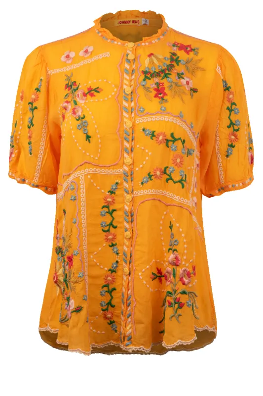 Johnny Was Mircea Blouse made by Johnny Was