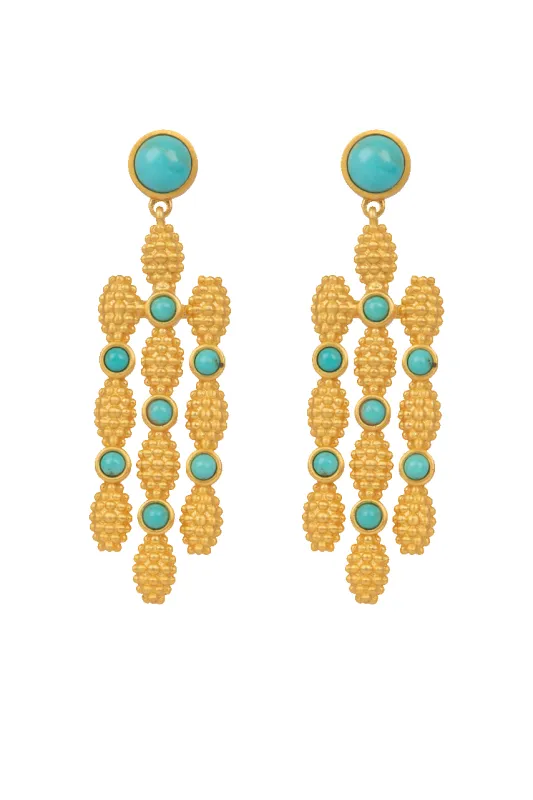 Christina Greene Air of Wonder Chandelier Earrings made by Pinto Ranch
