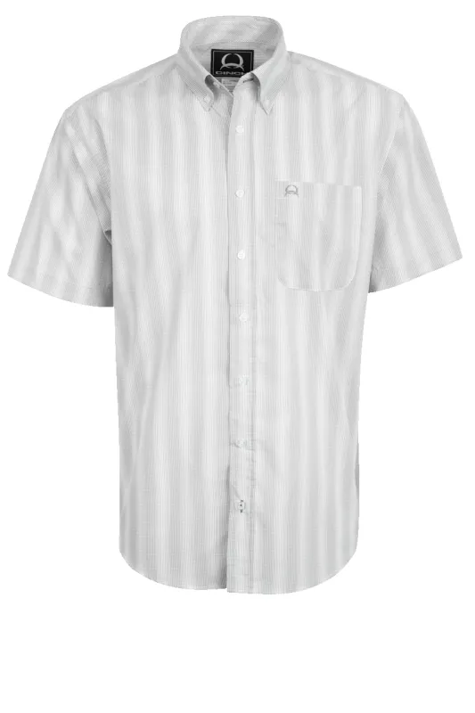 Cinch Arenaflex Button-Front Shirt - White Stripe sold by Pinto Ranch