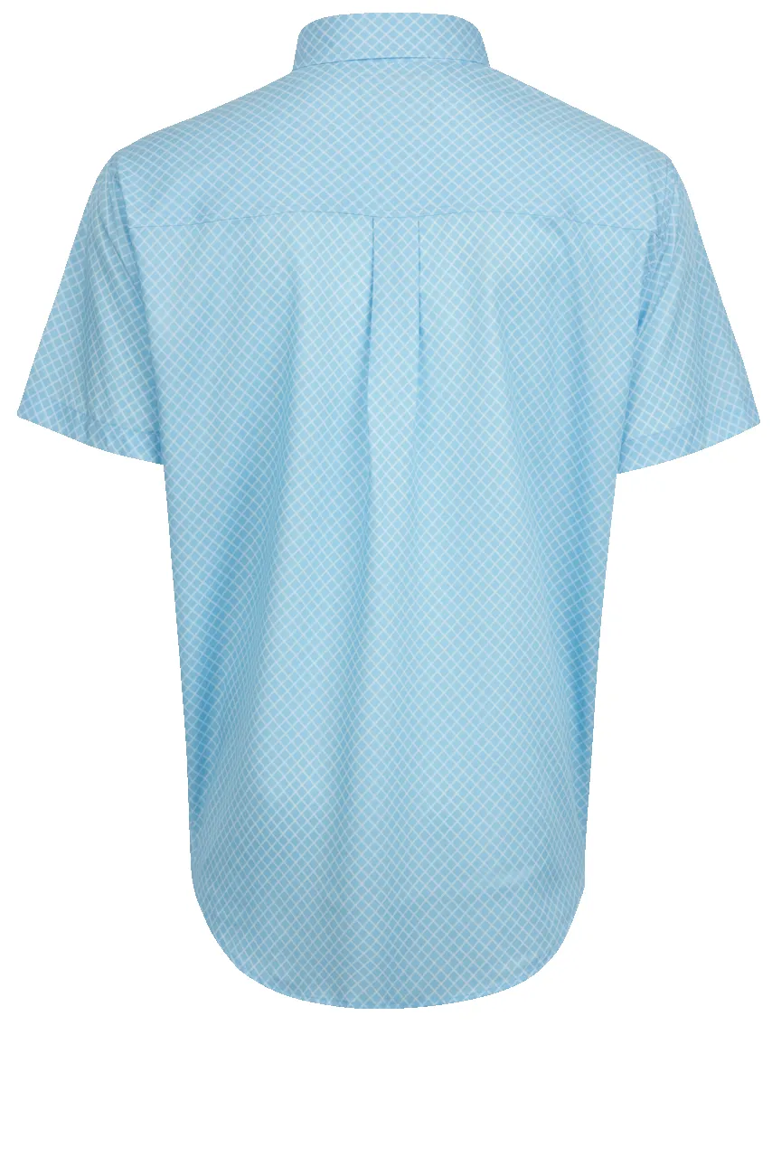 Cinch Arenaflex Button-Front Shirt - Light Blue Diamond sold by Pinto Ranch product image thumbnail 2
