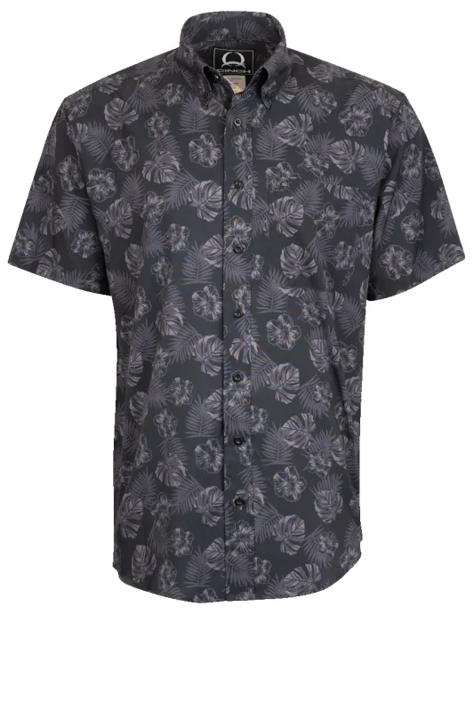 Cinch Arenaflex Button-Front Shirt - Black Leaf sold by Pinto Ranch