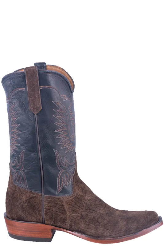 Rios of Mercedes Men's Hippo Milan Cowboy Boots - Chocolate made by Rios of Mercedes