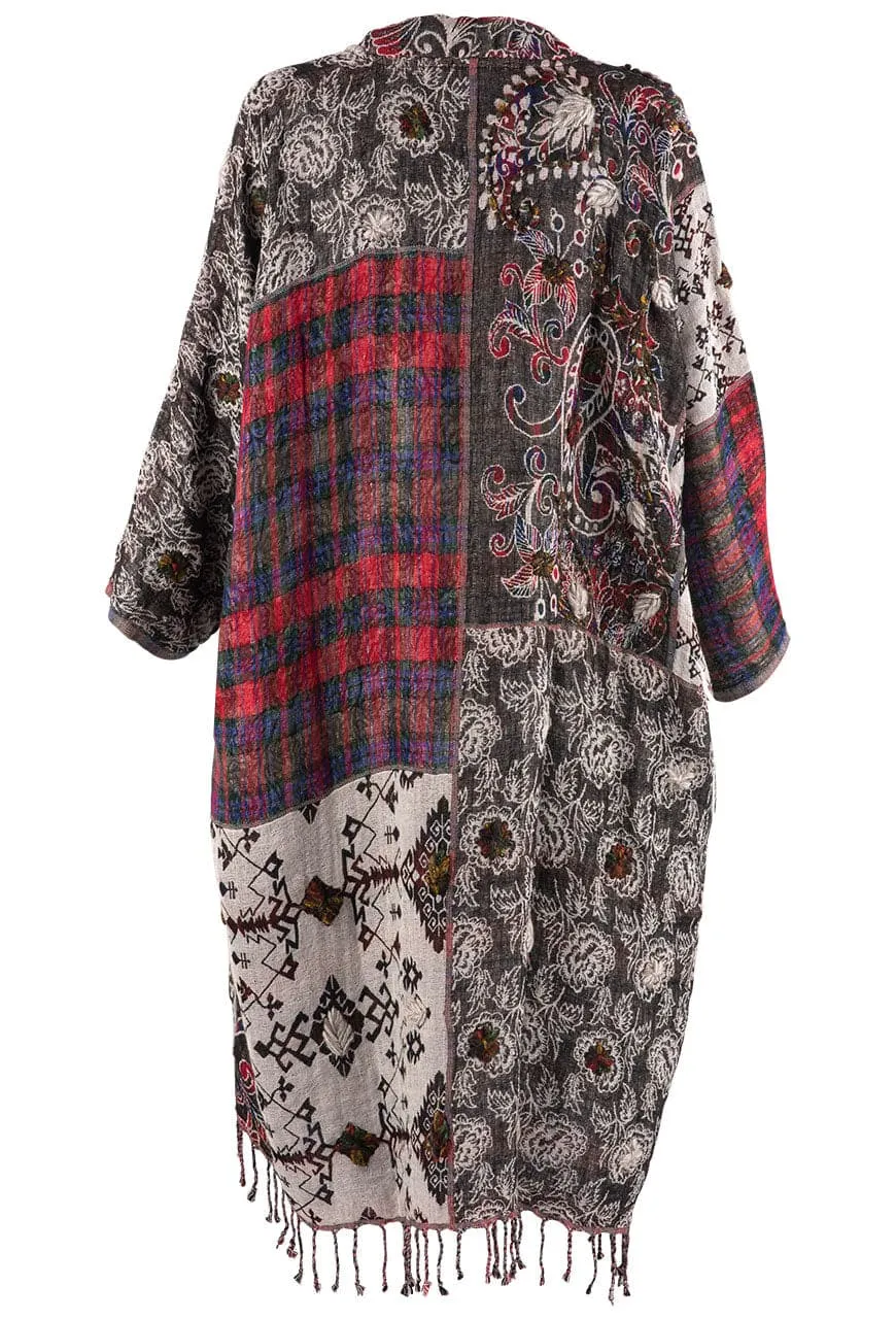 Paparazzi Paisley Fringed Kimono sold by Pinto Ranch product image thumbnail 2