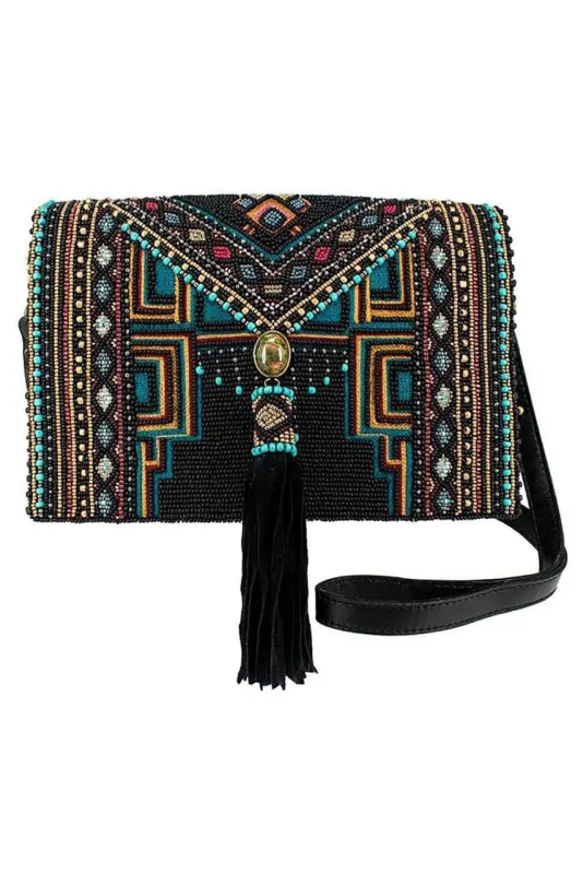 Mary Frances Tribal Calling Crossbody Clutch made by Mary Frances
