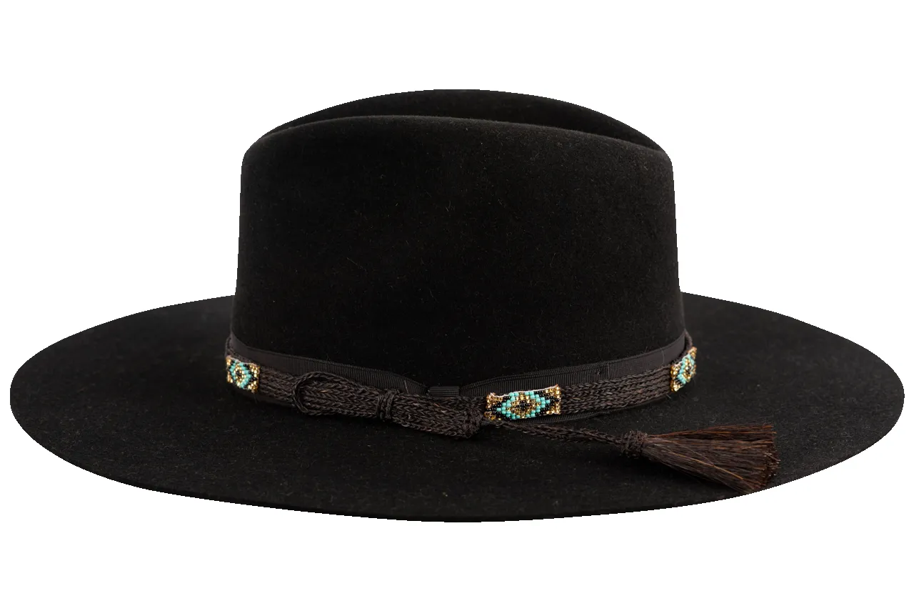 Stetson Helix Felt Hat - Black sold by Pinto Ranch product image thumbnail 3