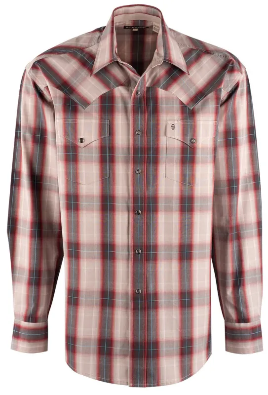 Stetson Pearl Snap Shirt - Sandy Ombre made by Pinto Ranch