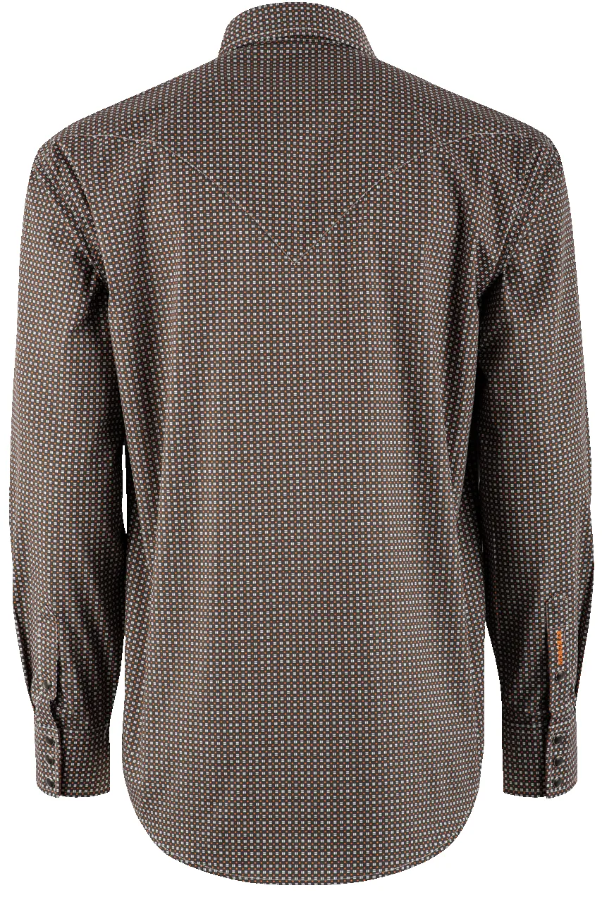 Stetson Gray Dash Long Sleeve Pearl Snap Shirt sold by Pinto Ranch product image thumbnail 2