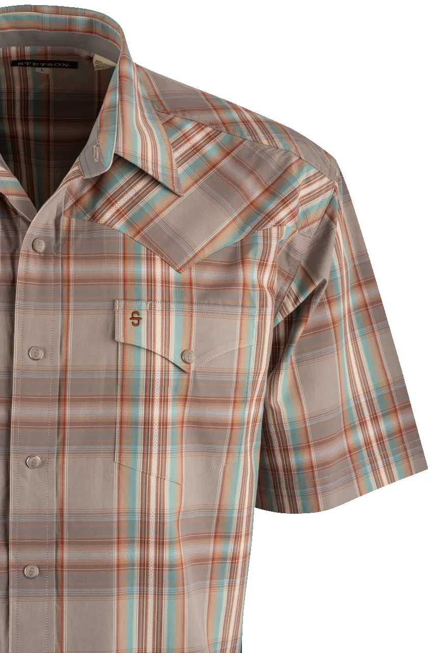 Stetson Pearl Snap Shirt - Desert Brown sold by Pinto Ranch product image thumbnail 3