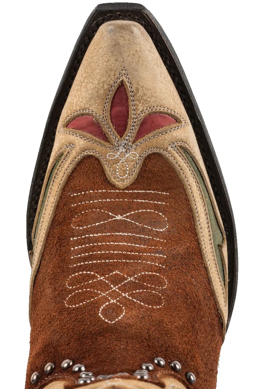 Double D Ranch by Old Gringo Women's Yellowstone Cowgirl Boots - Tan sold by Pinto Ranch product image thumbnail 4