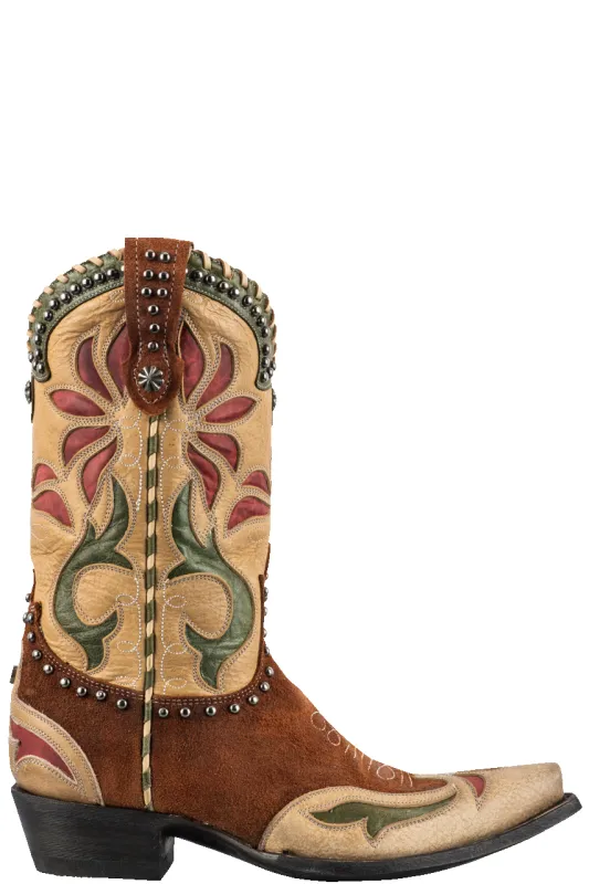 Double D Ranch by Old Gringo Women's Yellowstone Cowgirl Boots - Tan made by Old Gringo