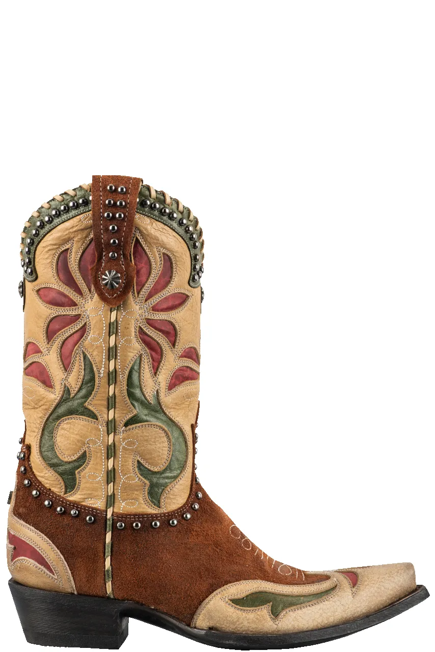 Double D Ranch by Old Gringo Women's Yellowstone Cowgirl Boots - Tan sold by Pinto Ranch