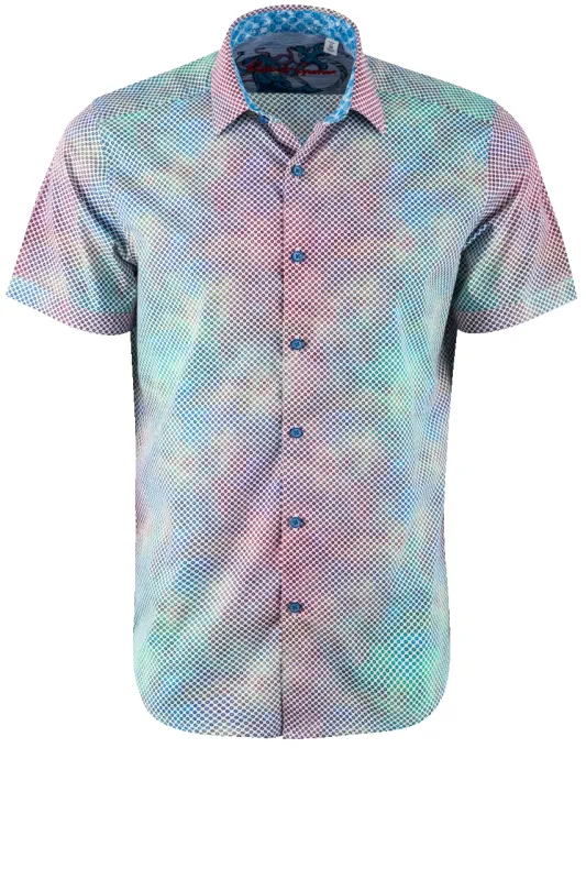 Robert Graham Below Deck Short Sleeve Button-Front Shirt made by Robert Graham