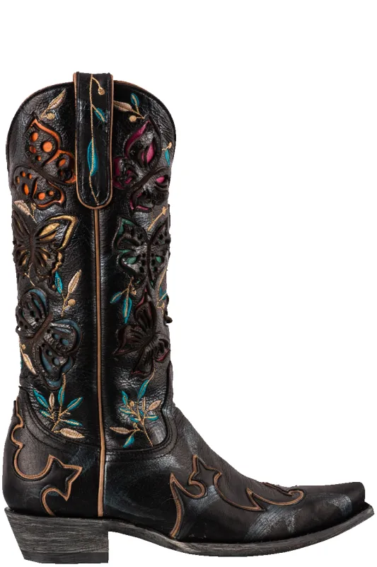 Old Gringo Women's Amadis Cowgirl Boots - Black made by Old Gringo