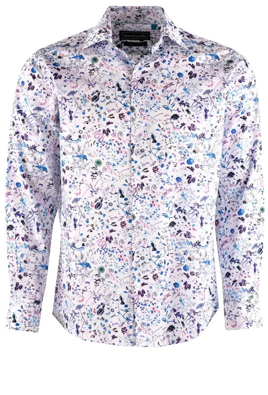 David Smith Australia White Breeze Button-Front Shirt made by Pinto Ranch