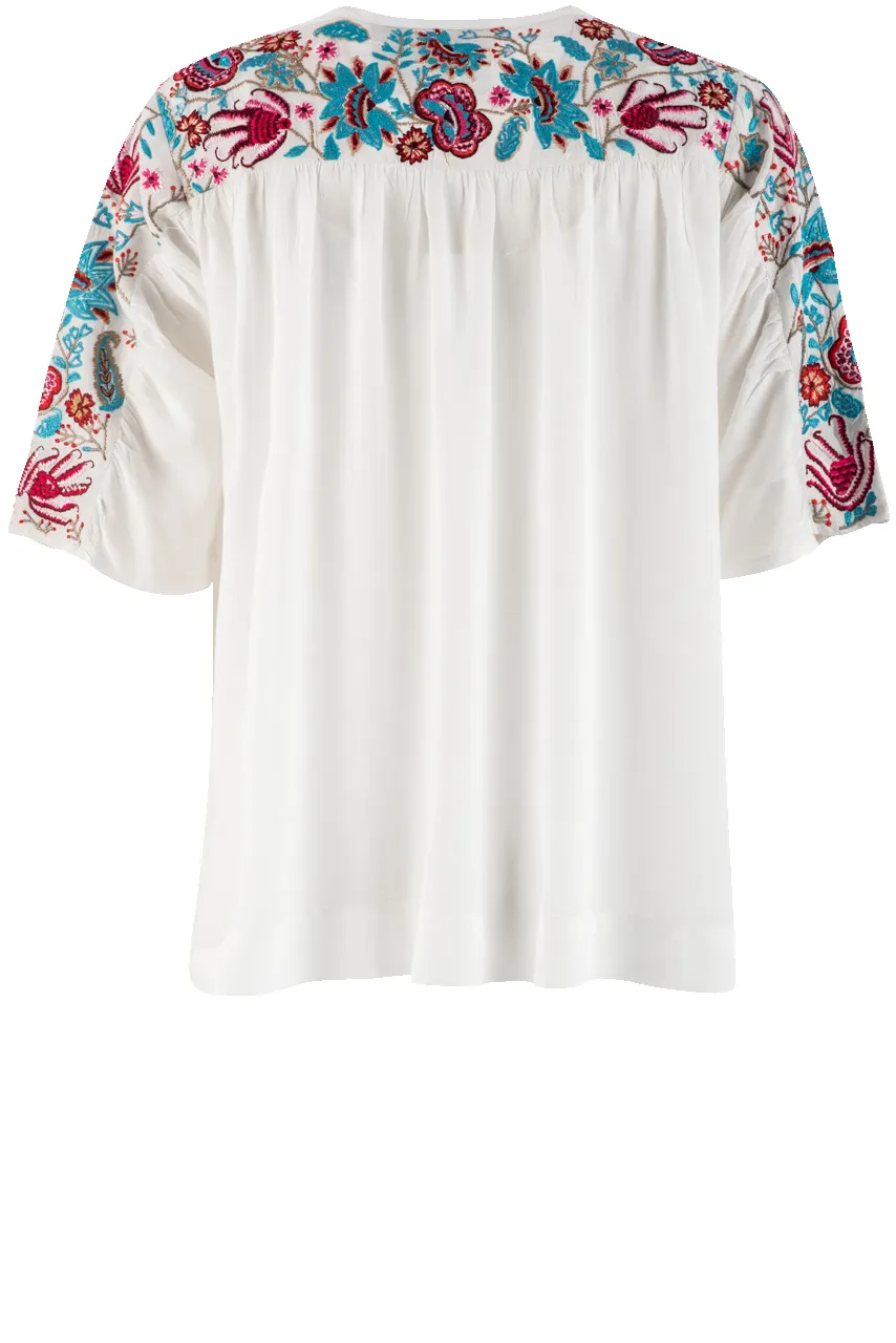 Vintage Collection Short Sleeve Embroidered Top sold by Pinto Ranch product image thumbnail 2